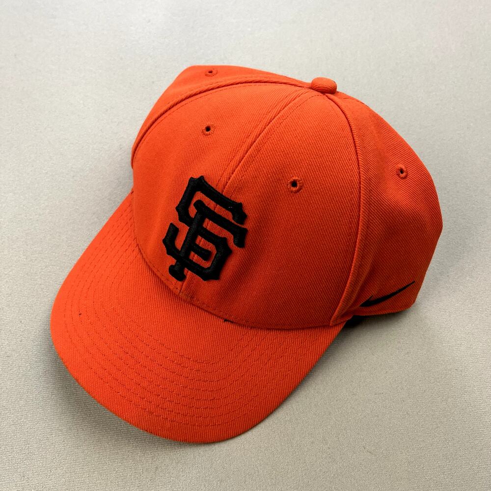 Nike San Francisco Giants Hat Cap Strapback Orange Dri-Fit MLB Baseball Swoosh
